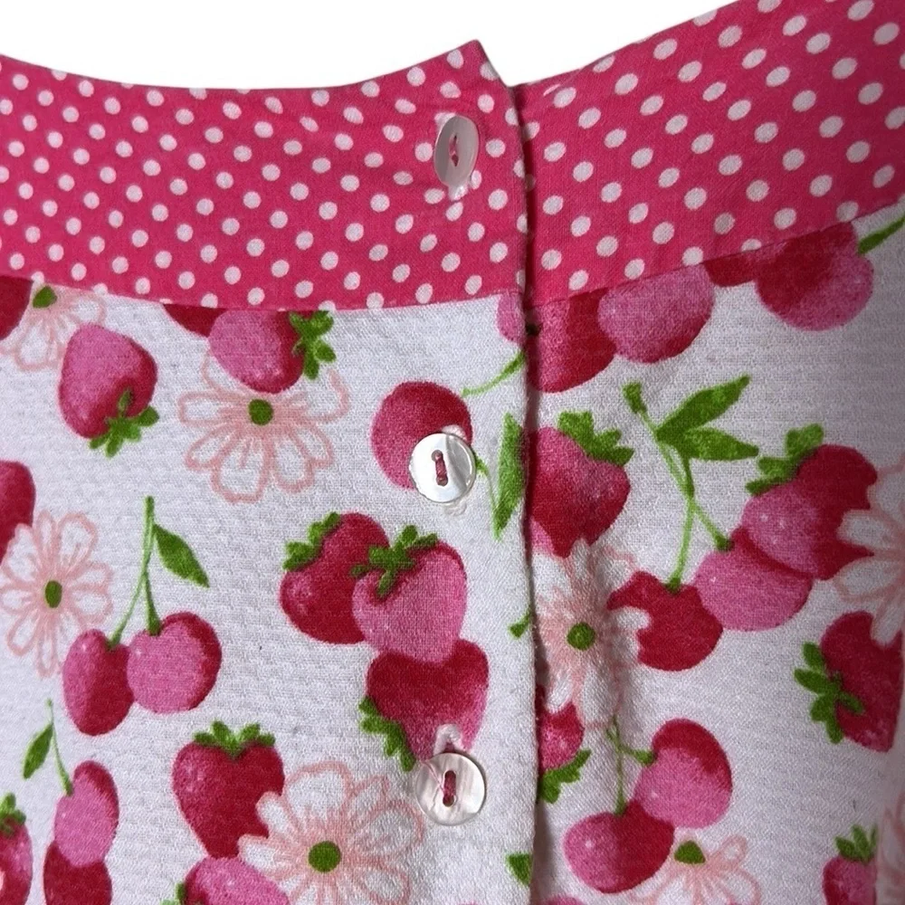 Sarah Louise kids formal dress,floral cherries,pageant,photo
sz 6? PTP 11.5 - Picture 6 of 16
